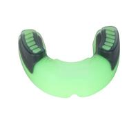 Flavor Mouth Guard, Max Mouth Guard Telaio Ammortizzante Denti Fissi per Hockey Lacrosse Basket Giovani Adulti per Boxe (nero verde)