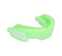 Flavor Mouth Guard, Max Mouth Guard Telaio Ammortizzante Denti Fissi per Hockey Lacrosse Basket Giovani Adulti per Boxe (Verde e Bianco)