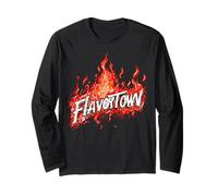 Flavortown Cultura Alimentare Maglia a Manica