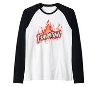 Flavortown Cultura Alimentare Maglia con Maniche Raglan