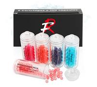 Flavouroom Set di cartucce multipack con 500 palline miste per riempire l'applicatore, fai da te, 5 sapori, capsule per un gusto indimenticabile e aromatico a clic