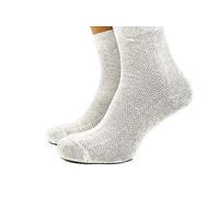 FlaxSox Calzini in lino super traspiranti da uomo, confezione da 3, Confezione da 3, 6-7