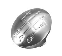 FLBZBLKASL Pomelli Cambio per Clio per Megane per Scenic per Twingo Parti di Auto 5/6 Tappo pomello Cambio velocità Emblema Trim Copertura Pomello Leva Cambio( 6speed)