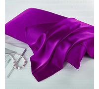 FLCA, federa copricuscino in 100% seta di gelso confortevole per capelli e pelle, entrambi i lati sono realizzati in seta di gelso, 1 pezzo