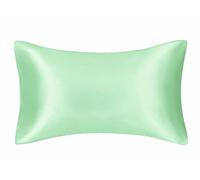 FLCA, federa copricuscino in 100% seta di gelso confortevole per capelli e pelle, entrambi i lati sono realizzati in seta di gelso, 1 pezzo