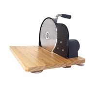 FLCPJGV Affettatrice per Pane Taglia Toast Macchina per Affettare Accessorio Da Cucina con Base a Ventosa per Stabilità E Facile Da Pulire Adatto per Tagliar, Nero