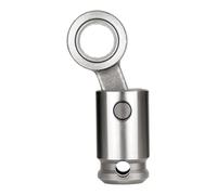 FLCPJGV Albero Motore per Spruzzatore Airless in Acciaio con Cuscinetto Ad Alta Pressione della Pompa, Ricambio per 390 395 490 495 595, Adatto per