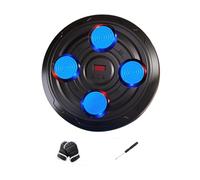 FLCPJGV Bambini Musica Boxe Macchina Muro Bersaglio Punching Pad Montaggio a Parete Smart Boxing con Guanti per Praticare Fitness al Coperto, Blu 4 Obiettivo