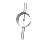 FLCPJGV -bambù Manuale, Divisore Robusto in Acciaio al Manganese, Ideale per Tagliare Tubi, Progetti Fai da Te, Adatto per Officine, Giardini E U, Argento 2 Tagli