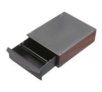 FLCPJGV Cassetto per Battitura Caffè Espresso Sotto Il Cassetto per Macinazione, Secchio per Fondi di Caffè, Cassetto per Battitura Caffè per Uso Dome