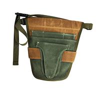 FLCPJGV Cintura Porta Attrezzi Da Giardino Resistente, Versatile E Pratica per Riporre Utensili Da Giardino Durante Le Attività All'aperto, Verde Marrone