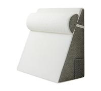 FLCPJGV Cuscino a Cuneo per Letto, Comodo Cuscino Rialzato per Lavorare, Giocare, Giocare sul Divano