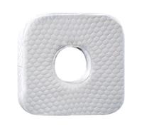FLCPJGV Cuscino per Piercing All'orecchio Cuscino per Sonno Laterale Guanciale Protettivo con Buco Imbottitura in Memory Foam per Comfort Adatto per Viaggi E
