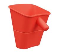 FLCPJGV Imbuto per Farina, Accessorio per Miscelatore Da Cucina, Imbuto di Ricarica, Accessorio per La Cottura Al Forno, Consente Il Trasferimento Controllato, Rosso