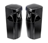 FLCPJGV Kit di rilevamento di sicurezza con rilevatore a infrarossi Rilevatori a raggio infrarosso 12V 24V Installazione semplice e compatta per