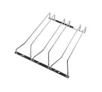 FLCPJGV Portabicchieri, Supporto per Bicchieri, Porta Bicchieri Da Appendere, Contenitore per Calici, in Metallo, Facile Da Pulire, per Cucina, Bar, Uso Domes, Terza fila da 35 cm