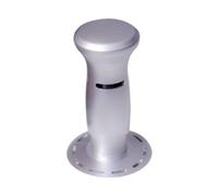 FLCPJGV Pressa per Caffè Manuale, Pressa per Caffè Espresso, Distribuzione Della Polvere di Caffè, Professionale, Base Piatta, Acciaio Inossidabile, per Baris, Argento