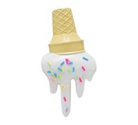 FLCPJGV Scultura di Gelato Simulato, Giocattolo Divertente, Cono Gelato Che Si Scioglie