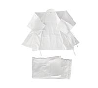 FLCPJGV Set di Tute Da Karate Da 10 Once per Uomo E Donna, Uniforme Da Karate per Esercizi di Combattimento E Competizione, 130 cm