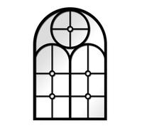 FLCPJGV Specchio con Finestra Ad Arco, Decorazione Da Parete, Specchio Decorativo per con Finestra Ad Arco, Stile B