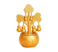 FLCPJGV Statuetta Portafortuna Ricchezza Buona Fortuna Scultura Regalo Cinese Ornamento in Metallo Statua Feng Shui per Feste, Affari,