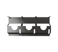 FLCPJGV Supporto per Smerigliatrice Angolare in Metallo, Porta Utensili Da Parete in Ferro Robusto per Officina, Garage E Luogo di Lavoro, 43x20x4.5 Cm