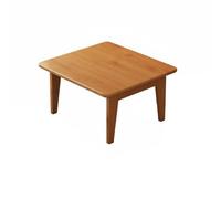FLCPJGV Tavolino Basso Pieghevole in Bambù Liscio E Angoli Arrotondati per Sala Giapponese Tatami E Uso da Davanzale con Struttura Rinforzata Adatto per Relax, Marrone, 50 37 26.2cm