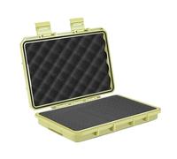 FLCPJGV Valigetta Rigida per Il Trasporto, Impermeabile, Antiurto, Scatola Organizer Sigillata per Strumenti di Precisione E Apparecchiature di, Beige M