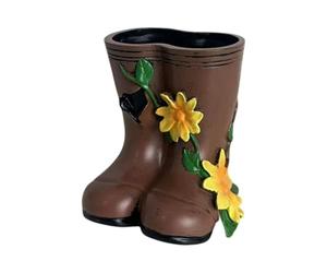 FLCPJGV Vaso per Fiori a Forma di Stivale da Pioggia, Vaso per Piante Creativo per Stanza, Casa E Patio.