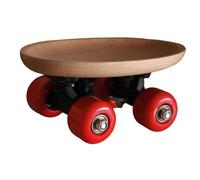 FLCPJGV Vassoio Portaoggetti Da Scrivania con Ruote, Elegante, Compatto, Facile Da Spostare, di, Professionale, Pratico, Multifunzionale in Legno