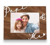 FLDAS Papi and Me 4 x 6 cornice portafoto regalo di Natale papà da figlio