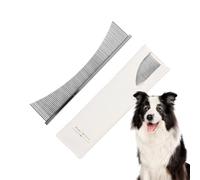 Flea Comb, Professional Cat Grooming Brush,6,54 x 1,38 in Gentle Pet Tool, Anti Scratch Dematting Accessory, Uso quotidiano per pelli sensibili, Puppy, Tear Stain Care