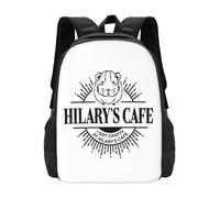 Fleabag - Hilary'S Cafe Schoolbag Zaino Borse di Moda Fleabag Matrimonio Discorso Citazione L'Amore è Terribile Sexy Priest Chatty