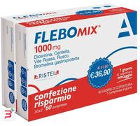 aristeia farmaceutici srl Flebomix 1000 mg 60 compresse bi-pack