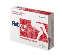 Fleboral 300 Integratore per l'Apparato Cardiovascolare 5 capsule