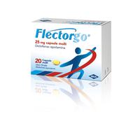 FLECTOR FLECTORGO 20 capsule molli 25 mg