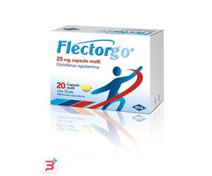 FLECTORGO*20CPS MOLLI 25MG