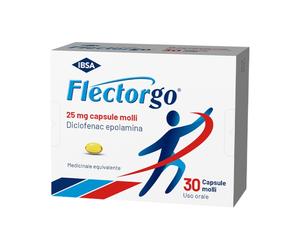 Flectorgo 25mg Antinfiammatorio Con Diclofenac Per Dolori Acuti 30 Capsule