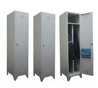Fleda TRADING Armadio Spogliatoio 1 Posto Sporco Pulito 50x50x180 cm 3 PEZZI/ARMADI dimensione totali cm.150x50x180h