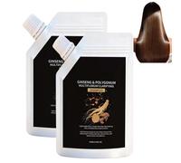 Fleeceflower Root Plant Extract, Shampoo nutriente all'estratto di ginseng, shampoo nutriente alla radice biologico di rosmarino biotina, sham/poo, ginseng e poligonum nutrono e idratano Sha/mpoo (2