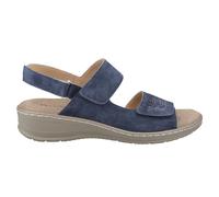 Fleet & Foster Bernice Donna Pelle Moda Firmata Sandali Casual Navy