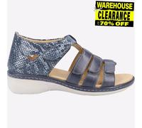 Fleet & Foster Julie Sandali Donna Memory Foam Casual Navy