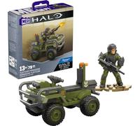 Fleetcom - Set di giocattoli da costruzione per ATV, modello Mega, Halo The Series, con 79 pezzi, 1 articolazione snodata, verde, per bambini o adulti