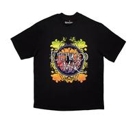 Fleetwood Mac Circle Floral Logo Limited Edition 999 Only Oversized Boxy T Shirt Size XL
