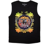 Fleetwood Mac Circle Floral Logo Tank Top Size L
