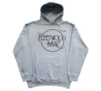 Fleetwood Mac Classic Logo ufficiale Felpa con Cappuccio