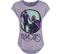 Fleetwood Mac Rumors Donna T-Shirt Lilla L 100% Cotone Regular