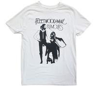 Fleetwood Mac 'Rumours' (Bianco) T-Shirt - NUOVO E UFFICIALE