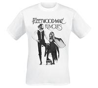 Fleetwood Mac Rumours Uomo T-Shirt Bianco 100% Cotone Regular