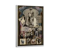 Fleetwood Mac Stevie Nicks 1 - Stampa artistica da parete su tela, per soggiorno, camera da letto, 30 x 45 cm, con cornice